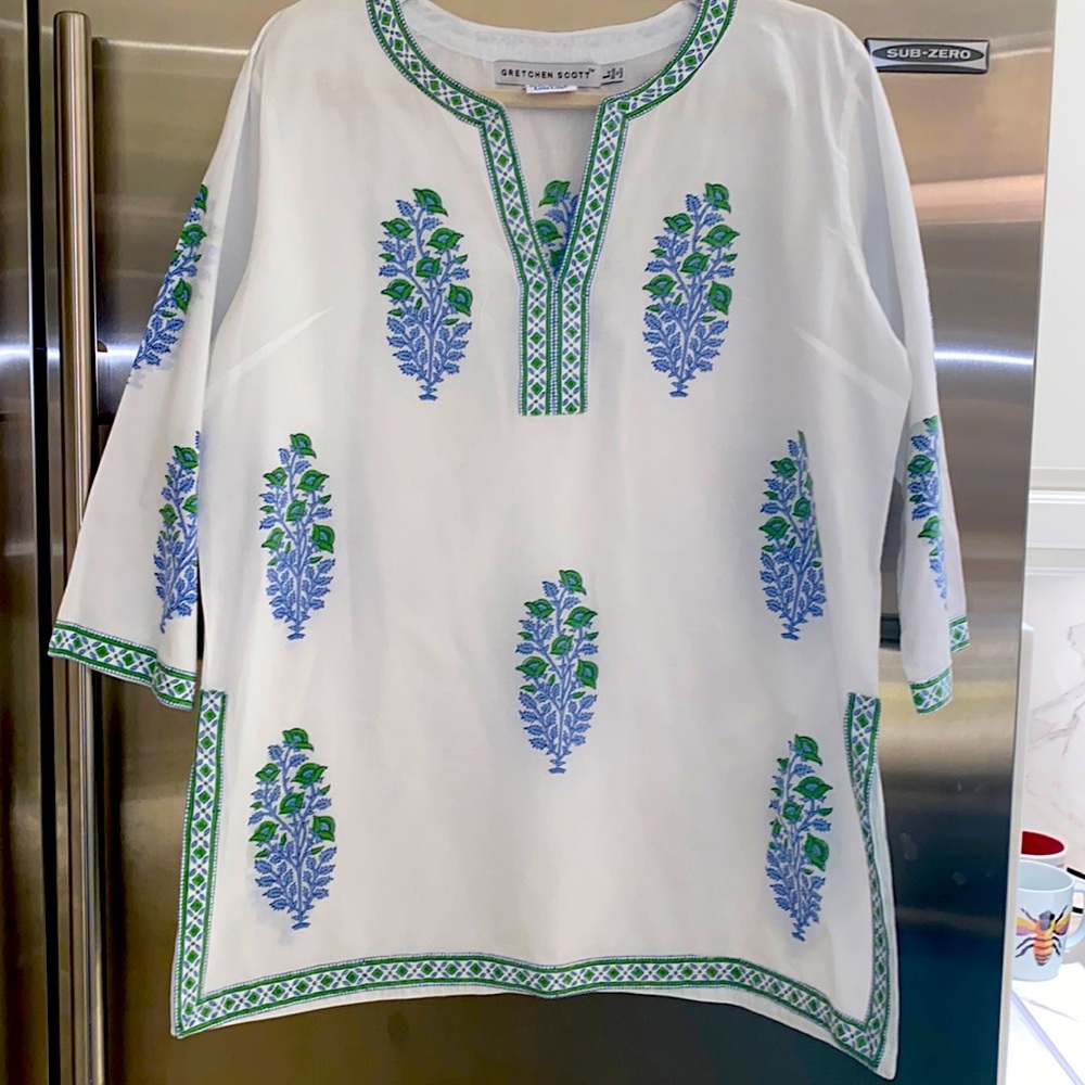 Gretchen Scott design cotton tunic